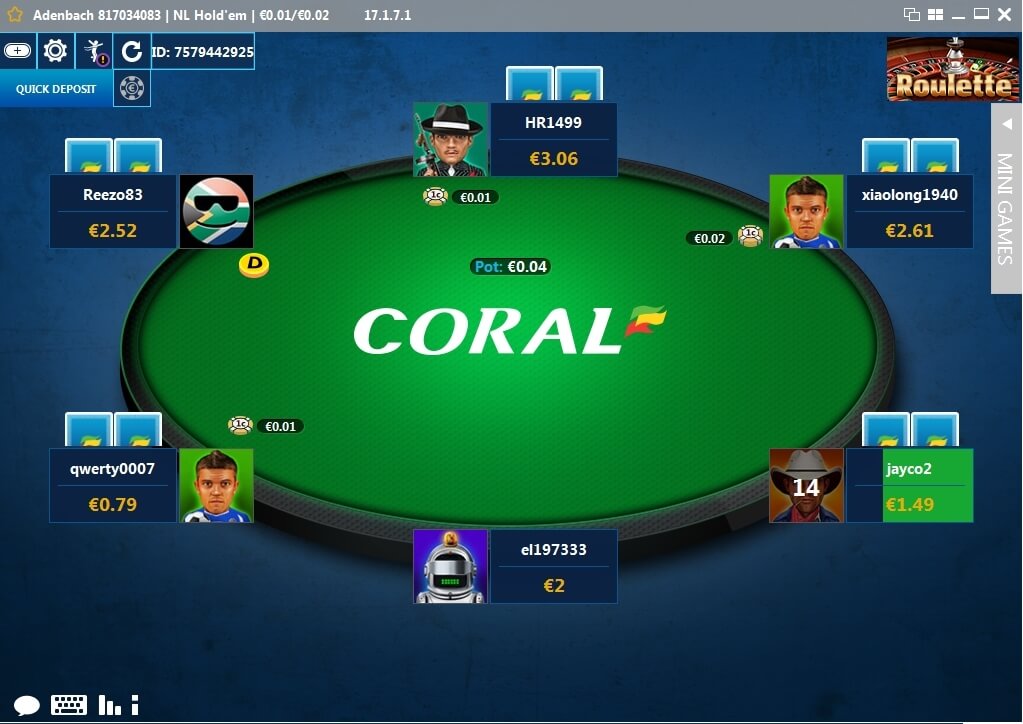 Coral Poker Coral Poker
