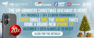 VIP-Grinders Christmas Giveaway – Win an iPhone 17 Every Day!