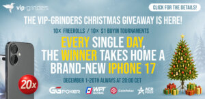 VIP-Grinders Launches Exclusive Christmas Giveaway: Win an iPhone 17 Every Day!