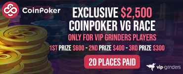 $2,500 CoinPoker VG Race