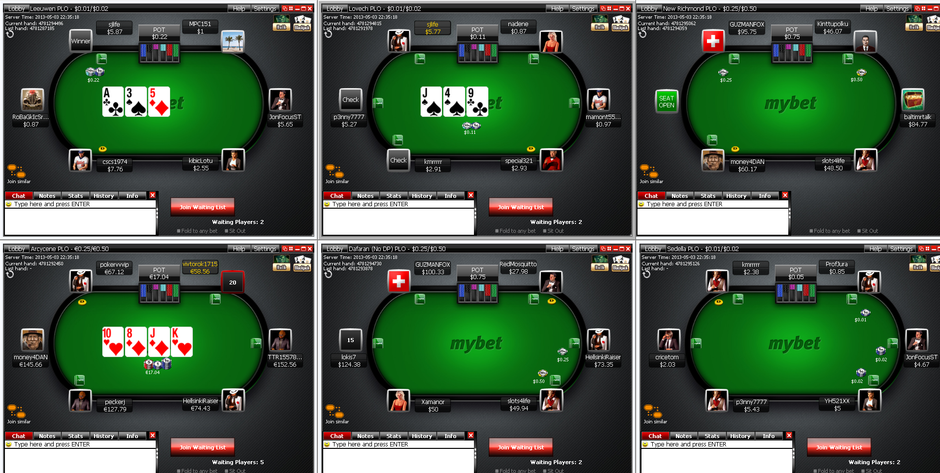 Mybet poker app