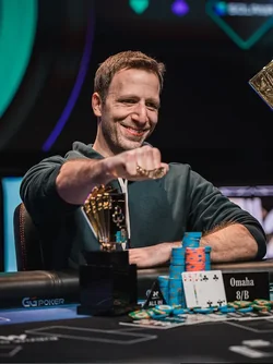 Benny Glaser Benny Glaser poker player portrait