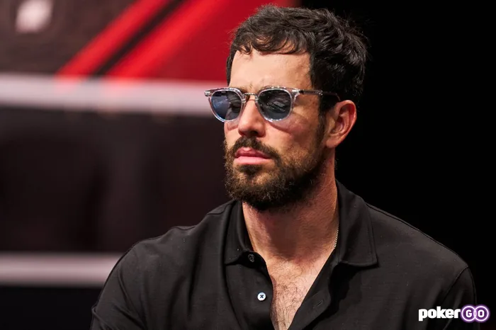 Nick Schulman PokerGO Nick Schulman on the PokerGO set