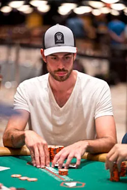 Nick Schulman Nick Schulman poker player portrait