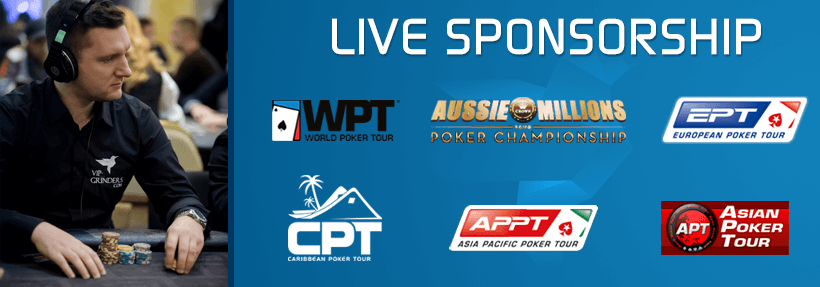 Live Poker Sponsorship VIP-Grinders.com