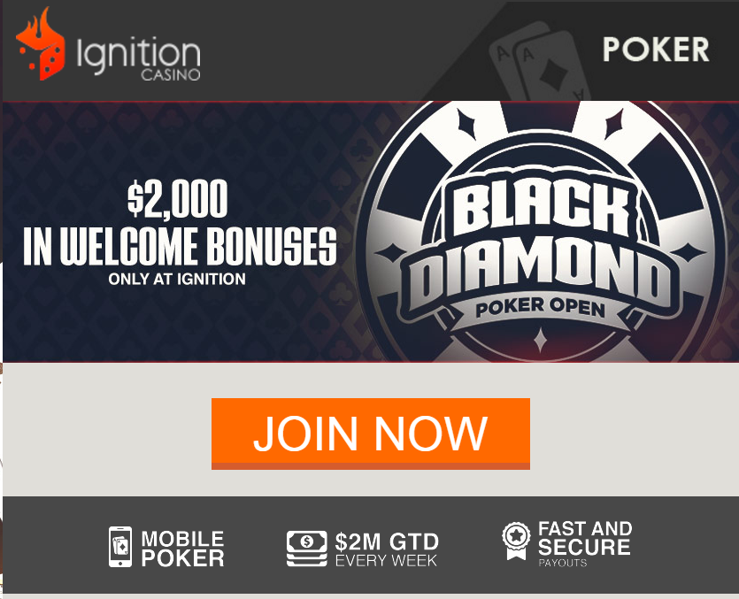 Ignition Poker Review The best Ignition rakeback deal and poker bonus