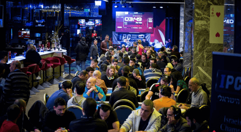 Live Poker Tournament tables