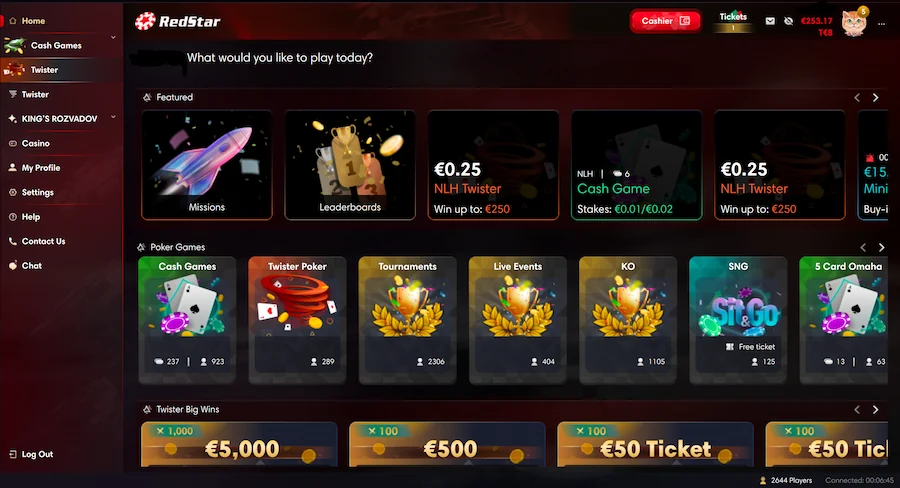 RedStar Poker Client