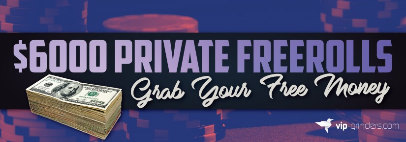 Private Freerolls June Private Freerolls June