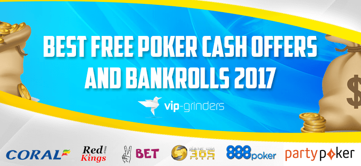 The best poker bonus free poker bankrolls and poker freerolls