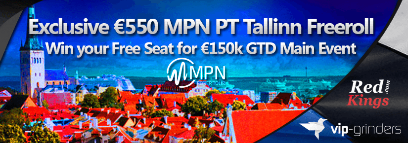 Exclusive €550 MPN PT Tallinn Freeroll Exclusive €550 MPN PT Tallinn Freeroll