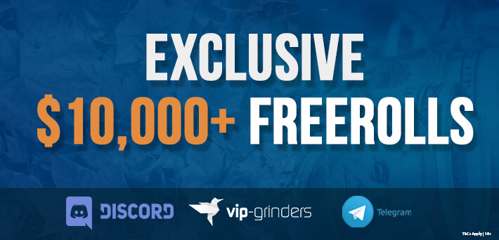 VIP-Grinders Poker Freerolls from July 27 - July 3rd