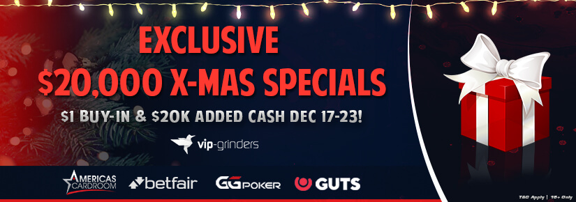 Exclusive $20,000 X-MAS Specials