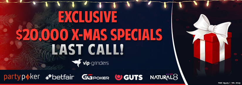 The best Christmas Poker Promotions 2021