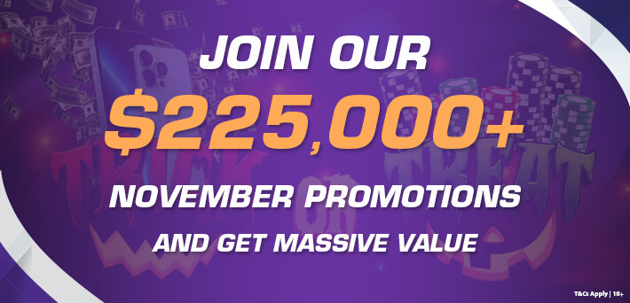 More than $225,000 in VIP-Grinders Promotions November!