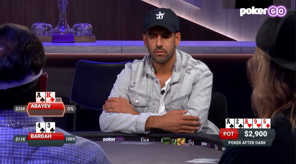 Poker Hand of the Week – Ronnie Bardah rivers a Wheel against flopped Trips Top Kicker from Ilyas Abayev