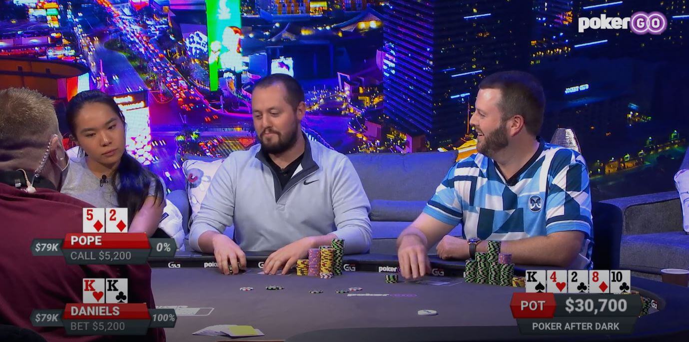 Poker Hand of the Week – Jake Daniels gets maximum value with top set