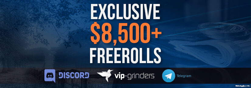 Promociones VIP-Grinders: Exclusive $8,500 Private Freerolls