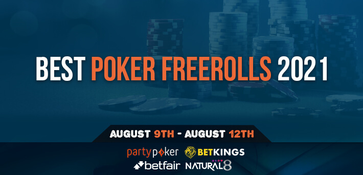 Best $8,000 Exclusive VIP-Grinders Poker Freerolls from August 9th - August 12th