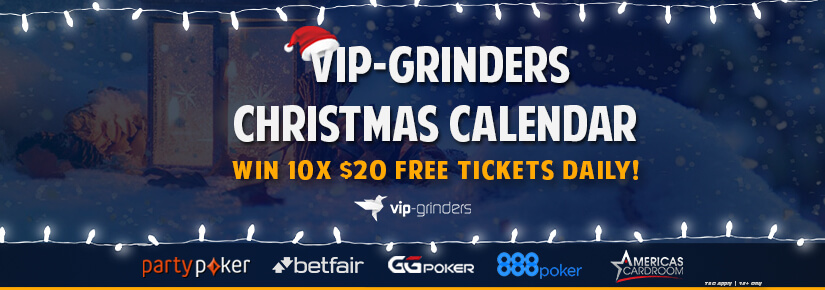 Join our Free Christmas Calendar Promotion & $20,000 X-Mas Specials