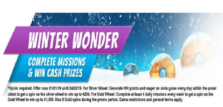 Winter Wonder Promotion Betfair Poker