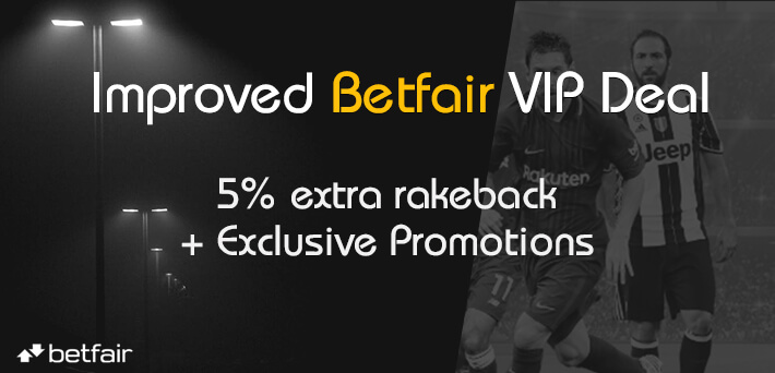 Betfair VIP Deal