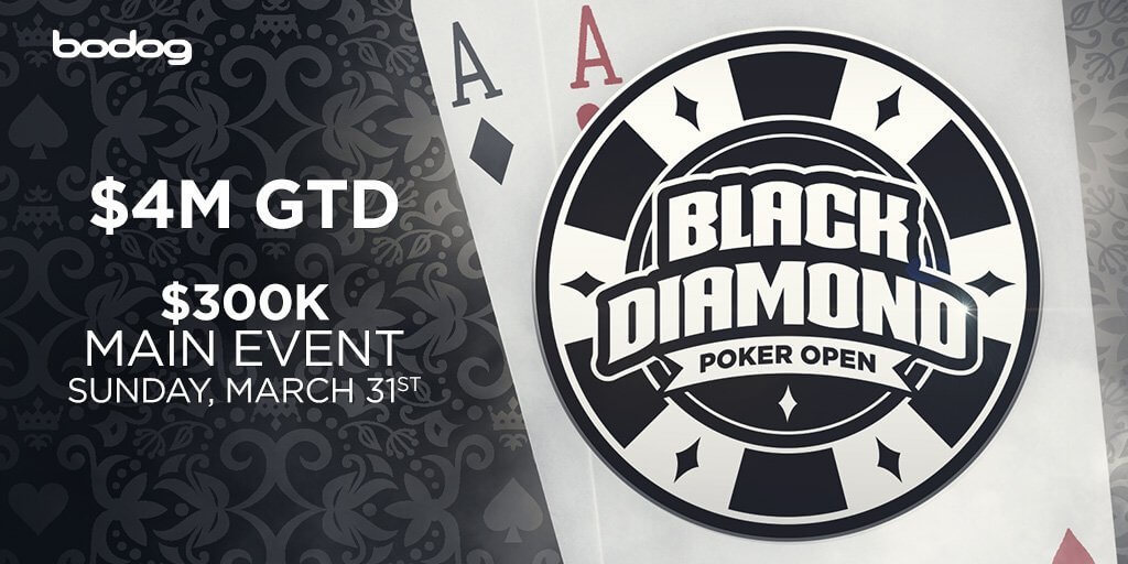Bovada Black Diamond Poker Open Schedule