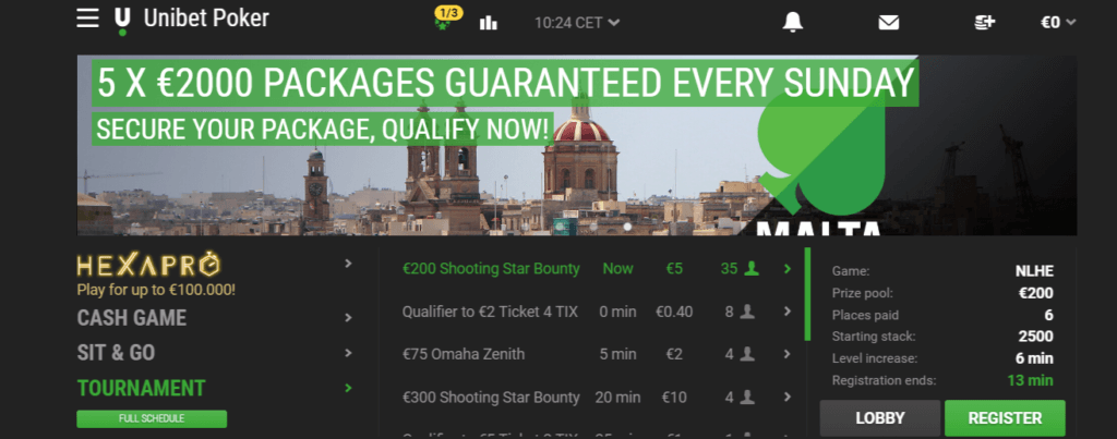 unibet-lobby