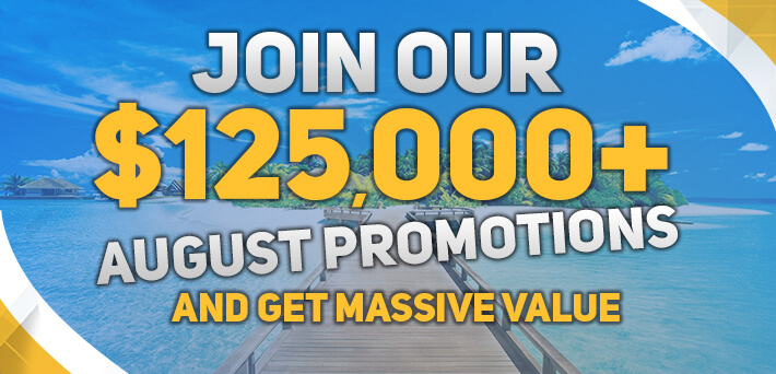 More than €125,000 GTD in Exclusive VIP-Grinders Promotions August!