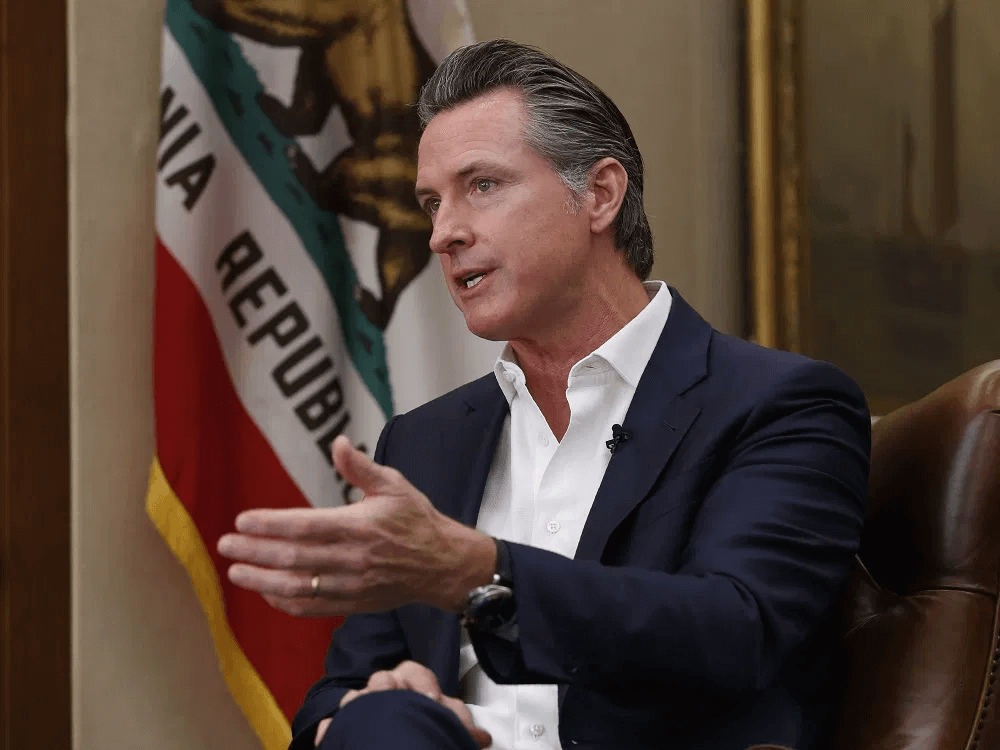 Poker Gubernur Gavin Newsom