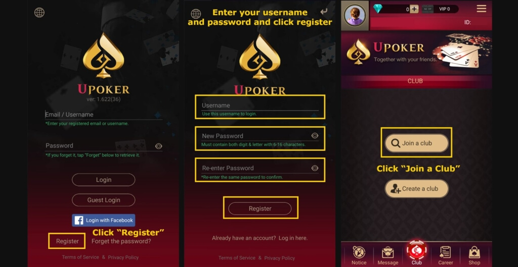 UPoker Review - How to find the best real money poker clubs