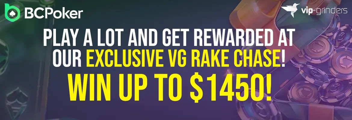 Exclusive BC Poker VG Chase