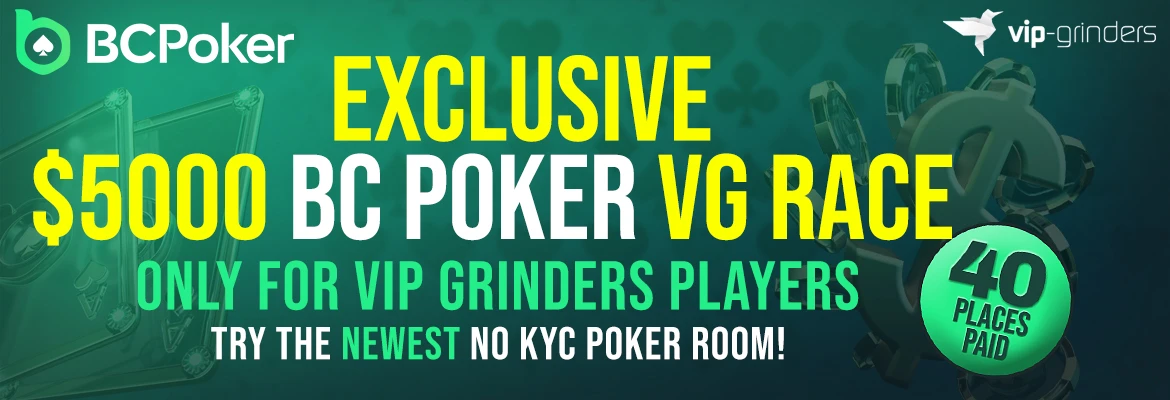 $5,000 BC Poker VG Race