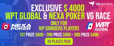 $4,000 WPT Global & Nexa Poker VG Race