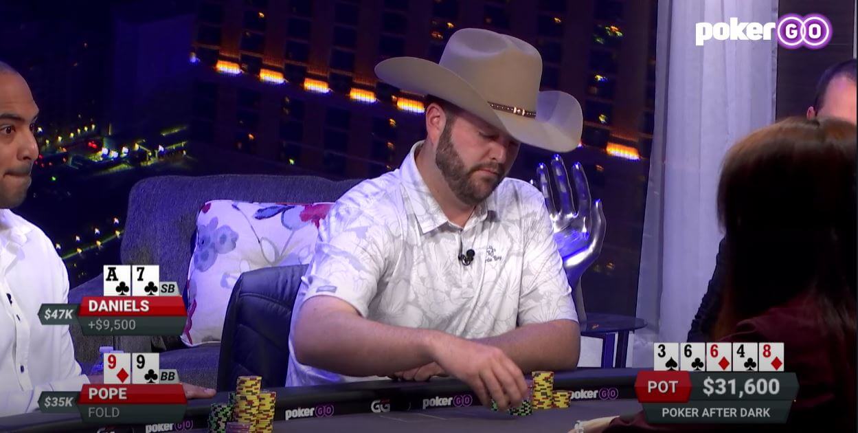 Poker Hand of the Week – Jake Daniels attempts a huge Check-Raise Bluff on the River