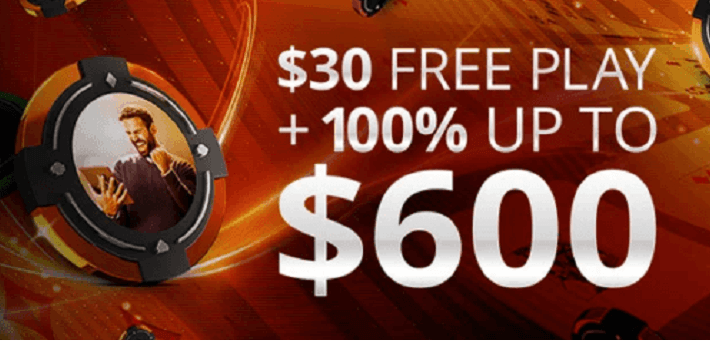 Novo bônus de primeiro depósito do partypoker aumentado oferece 100% até US$600 + US$30 Jogue Grátis