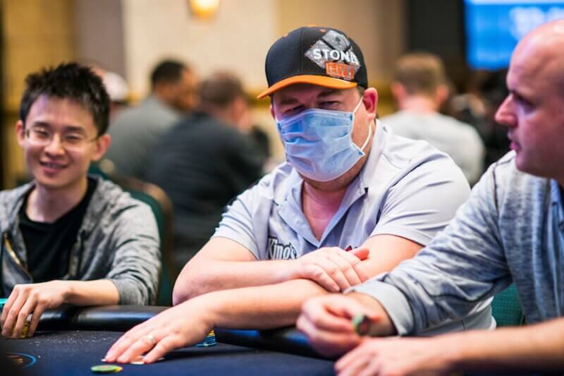 No Face Masks required at the 2021 WSOP