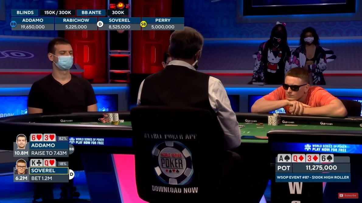 Poker Hand of the Week - Sam Soverel’s Hero Call Gone Wrong vs. Michael Addamo