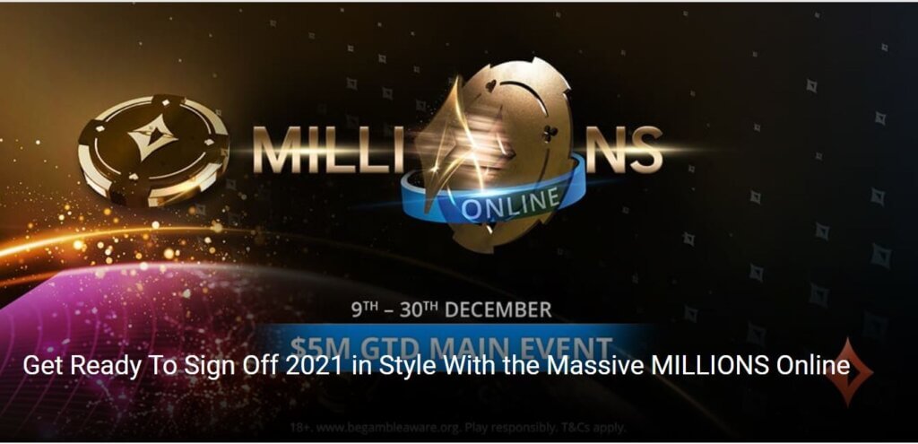 $5,000,000 GTD partypoker MILLIONS Online 2021 kicks off today!