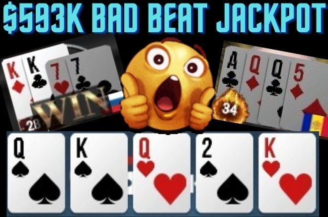 Maior Jackpot Bad Beat de Todos os Tempos Vale US$593.177 Premiado na GGPoker