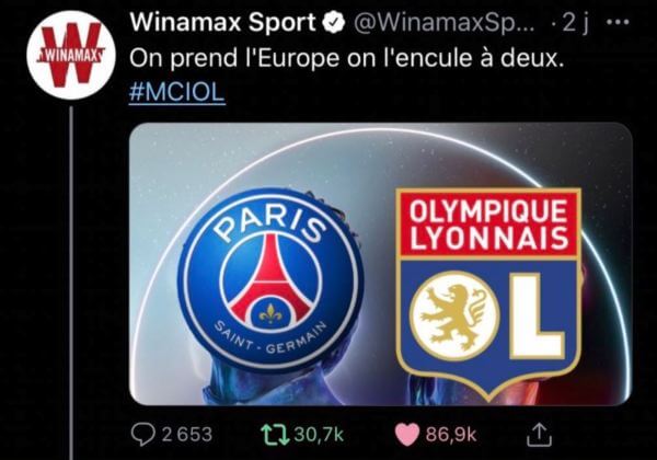 Tweets Deragoratory custam a Winamax € 1.300.000 Acordo de Patrocinação com o FC Girondins de Bordeaux
