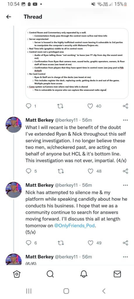 Nick Vertucci ameaça Matt Berkey com chantagem sobre a situação de Hustler