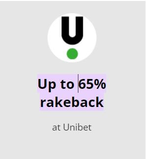 PokerStars and Unibet to increase rakeback rewards