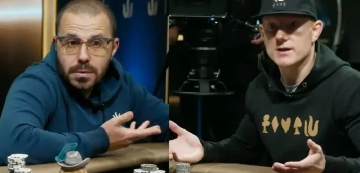 Jason Koon and Dan Smith in heated exchange at Triton Poker table