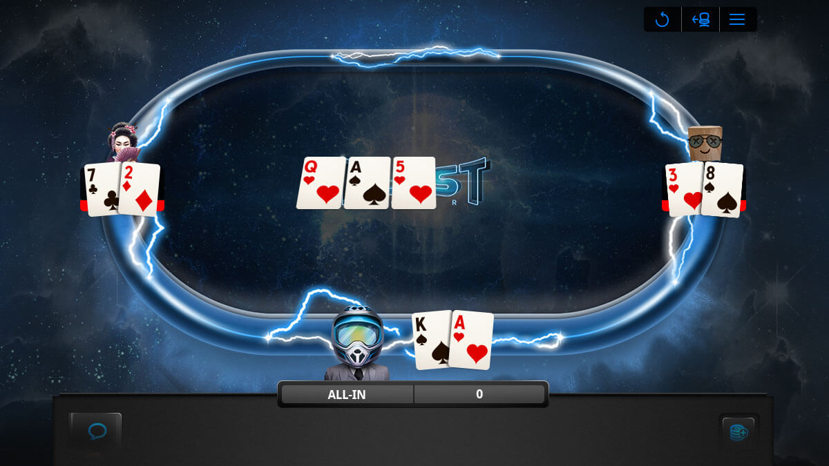 888poker blast poker table