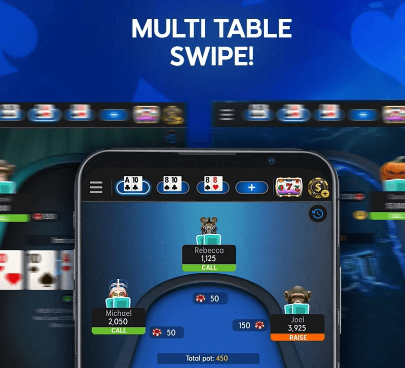 888poker multiple tables