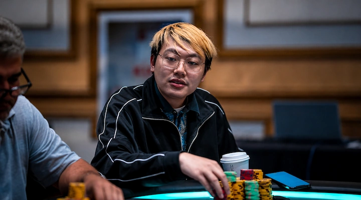 Wesley Fei Wesley Fei at the poker table