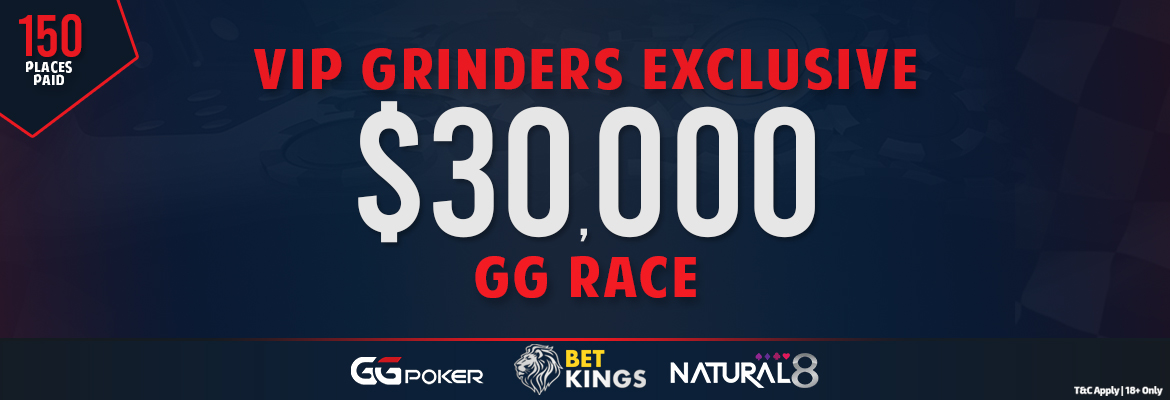 Exclusive $30,000 GG Race Exclusive $30,000 GG Race
