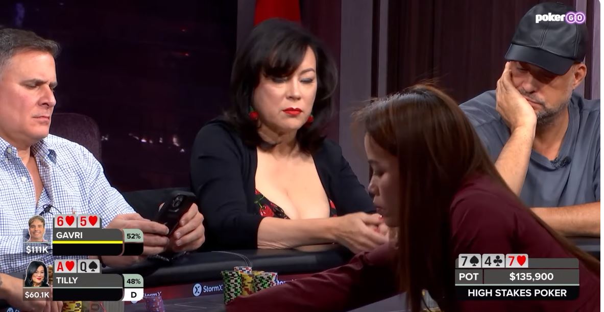 Poker Hand of the Week - Jennifer Tilly Makes A Big Move on High Stakes Poker