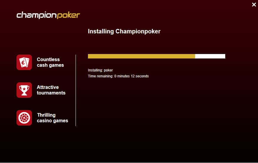 ChampionPoker Installation